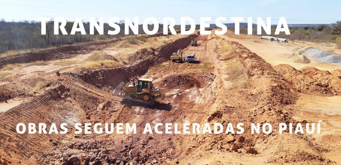 Transnordestina: obras do trecho Piauí-Ceará foram retomadas pelo governo Bolsonaro